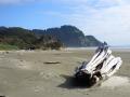 Auch der Strand beim Camping liess sich sehen