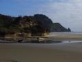 Auch der Strand beim Camping liess sich sehen