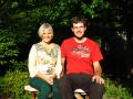 Diana (mein Host) und ich am Morgen bevor ich losfuhr