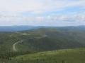 The Highway from the peak where I ate my lunch