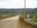 In the evening I crossed the Yukon